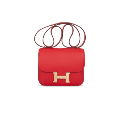 HERMES CONSTANCE 18 EVERCOLOR GOLD HARDWARE (18*15*4cm)